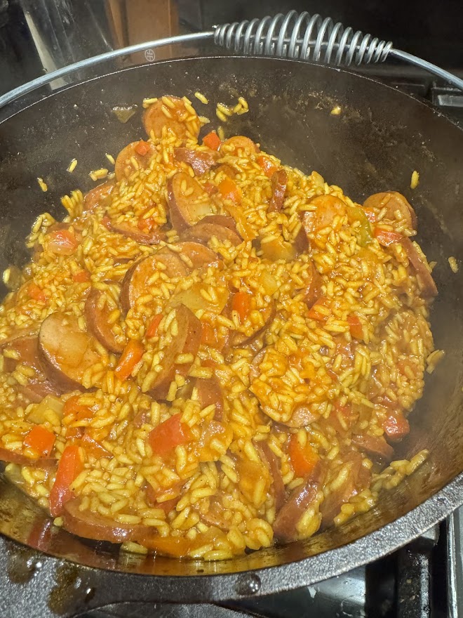 “Cajun” Smoked Sausage and&nbsp;Rice